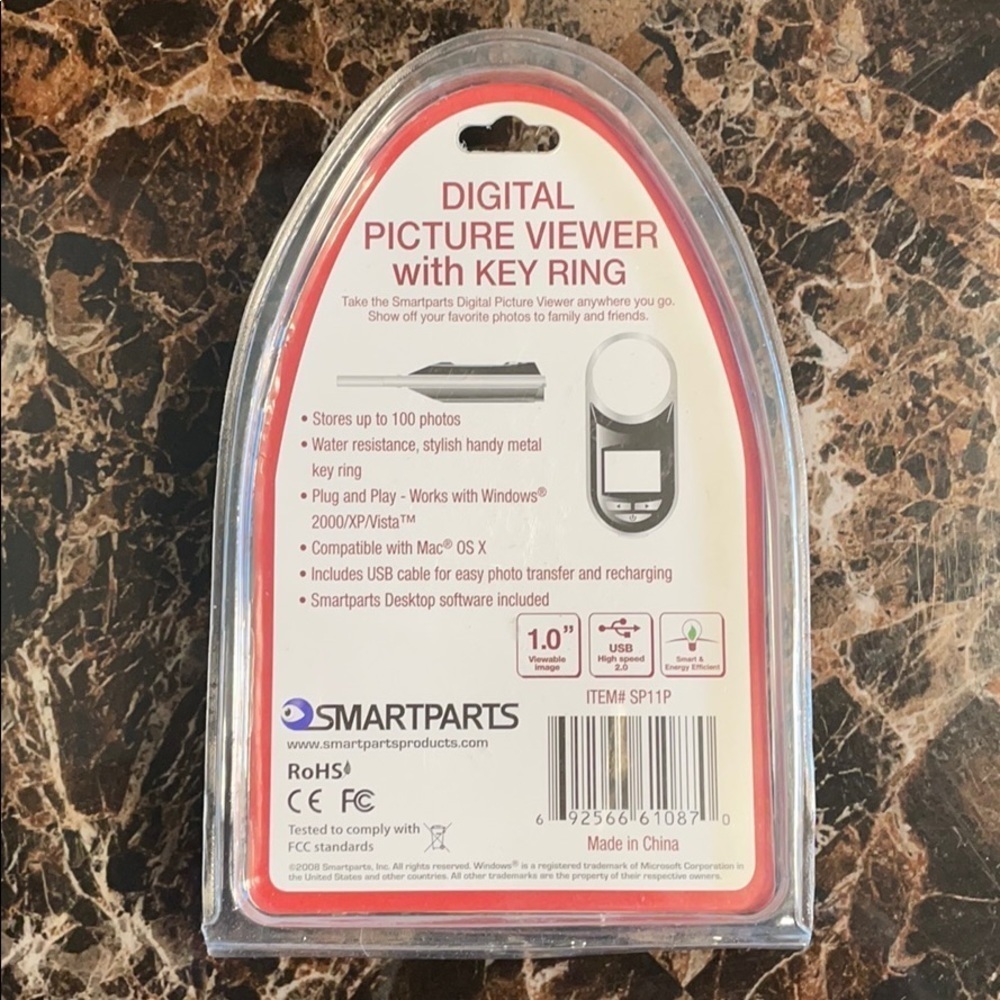 Smartparts Digital Picture Viewer with Key Ring - Picture 6 of 13